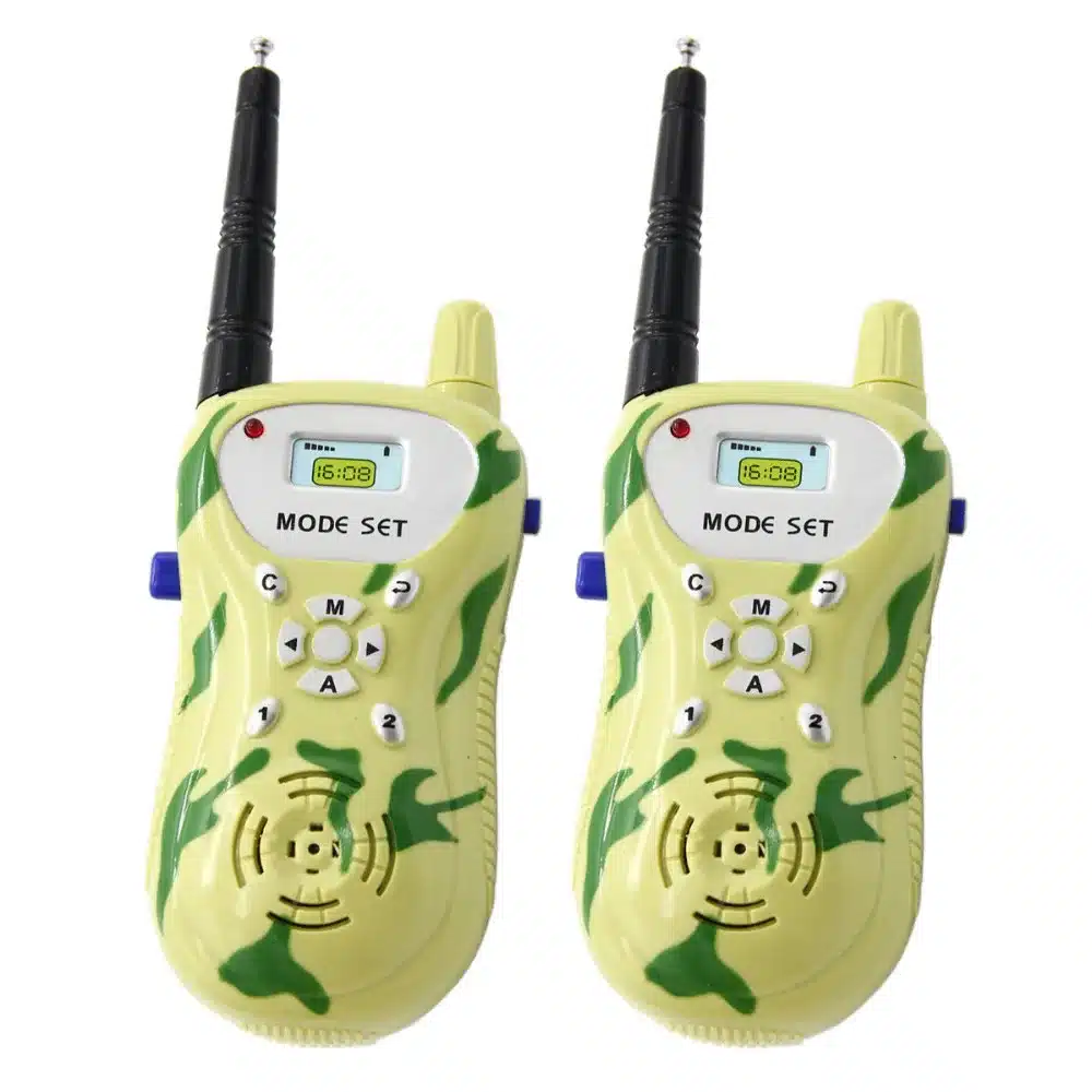 2-Pcs Electronic Walkie Talkie Kids Child Mini Toys Portable Two-Way Radio New Sale 2