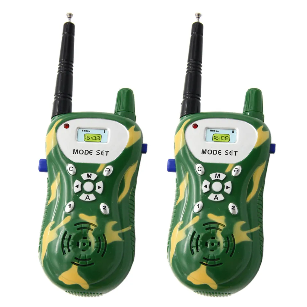 2-Pcs Electronic Walkie Talkie Kids Child Mini Toys Portable Two-Way Radio New Sale 3