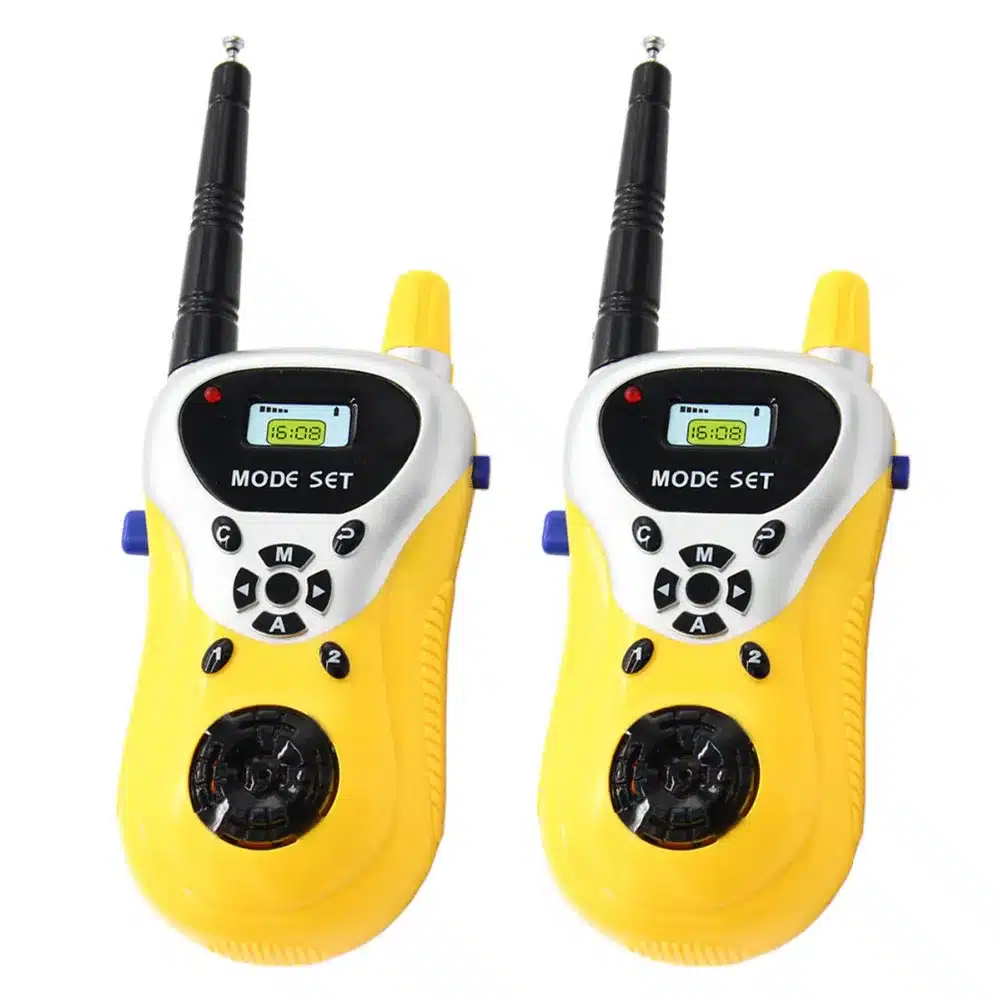 2-Pcs Electronic Walkie Talkie Kids Child Mini Toys Portable Two-Way Radio New Sale 4