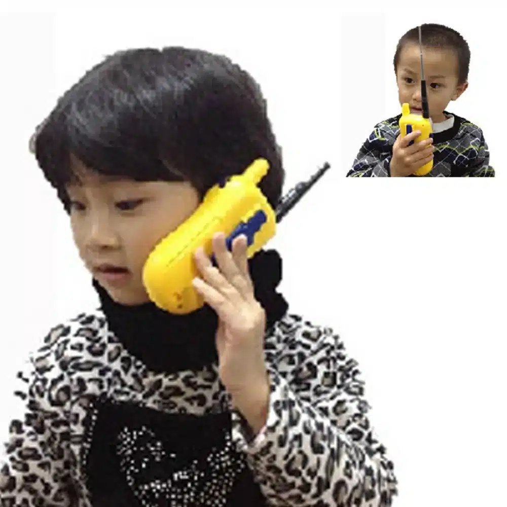 2-Pcs Electronic Walkie Talkie Kids Child Mini Toys Portable Two-Way Radio New Sale 5