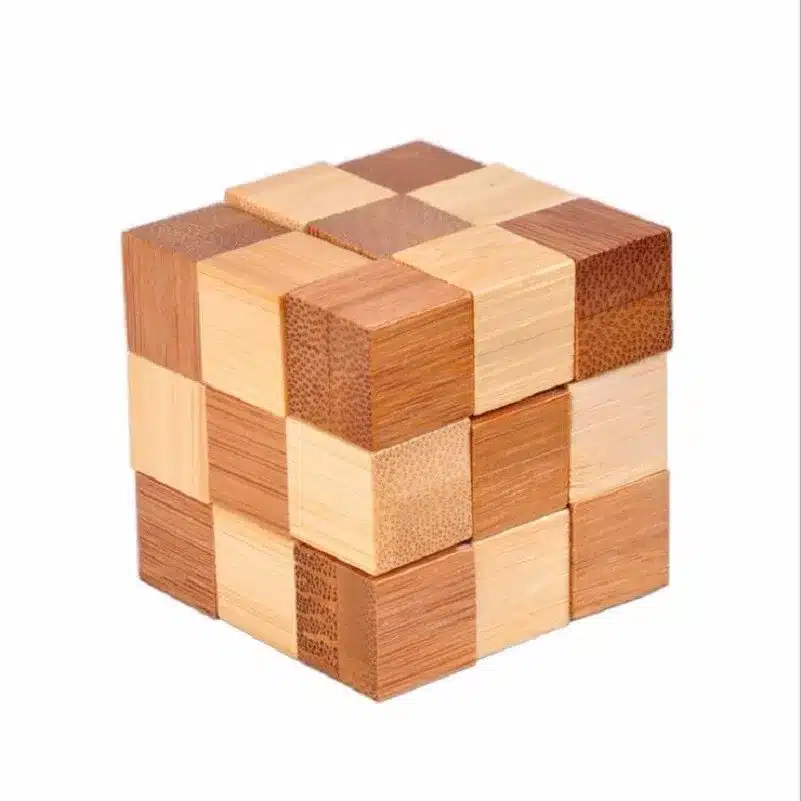 10 pcs/set 3D handmade vintage Ming lock Luban lock wooden toys adults puzzle children adult Christmas gift 16