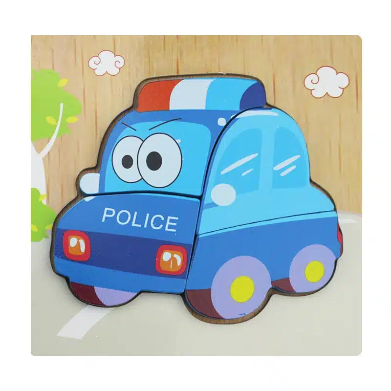 Wooden 3D Puzzle Jigsaw Wooden Toys For Children Cartoon Animal Puzzle Intelligence Kids Educational Toy Toys 16