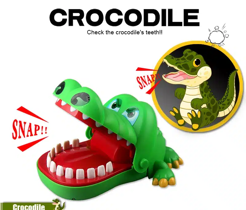 Gags Practical Jokes toy Crocodile dentist parent-child funny game Family interactive toy Gifts For boy girl Kids children 11