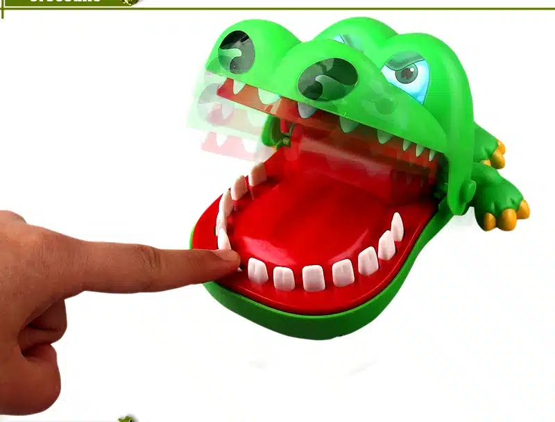 Gags Practical Jokes toy Crocodile dentist parent-child funny game Family interactive toy Gifts For boy girl Kids children 12