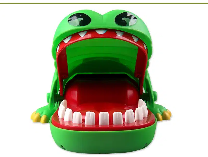Gags Practical Jokes toy Crocodile dentist parent-child funny game Family interactive toy Gifts For boy girl Kids children 15