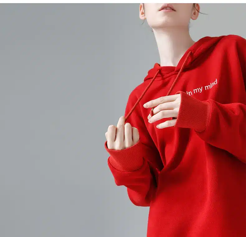 Toyouth Sweatshirts 2017 Spring New Women Character Embroidery Fake Two Pieces Long Sleeve Loose Pullovers Hoodie 38