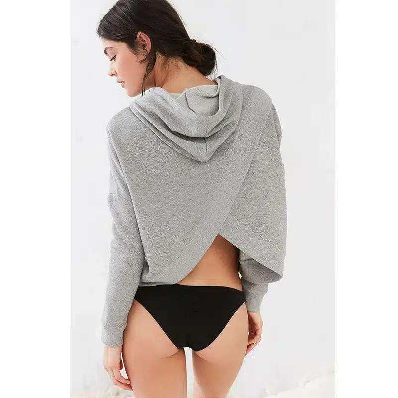 2017 New Autumn Women's Pullovers Hooded Long Sleeve Casual Sportes Sweatshirt Fitness Jacket Women Sweatshirt Clothes 4
