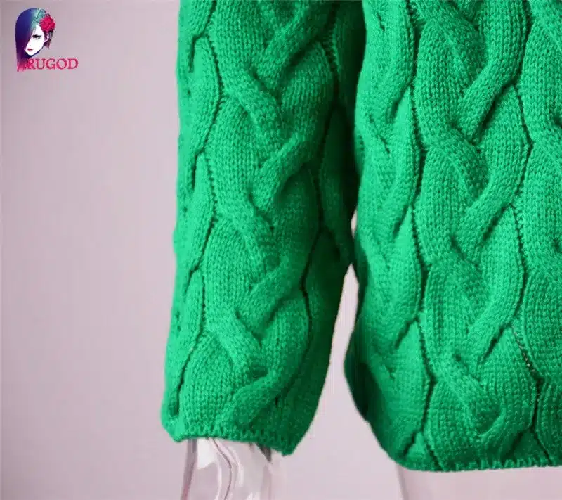 RUGOD Solid Women Sweaters And Pullovers Loose Knitted Pullover Female Tops Autumn&Winter Long Sleeve Jumper Sweater pull femme 66