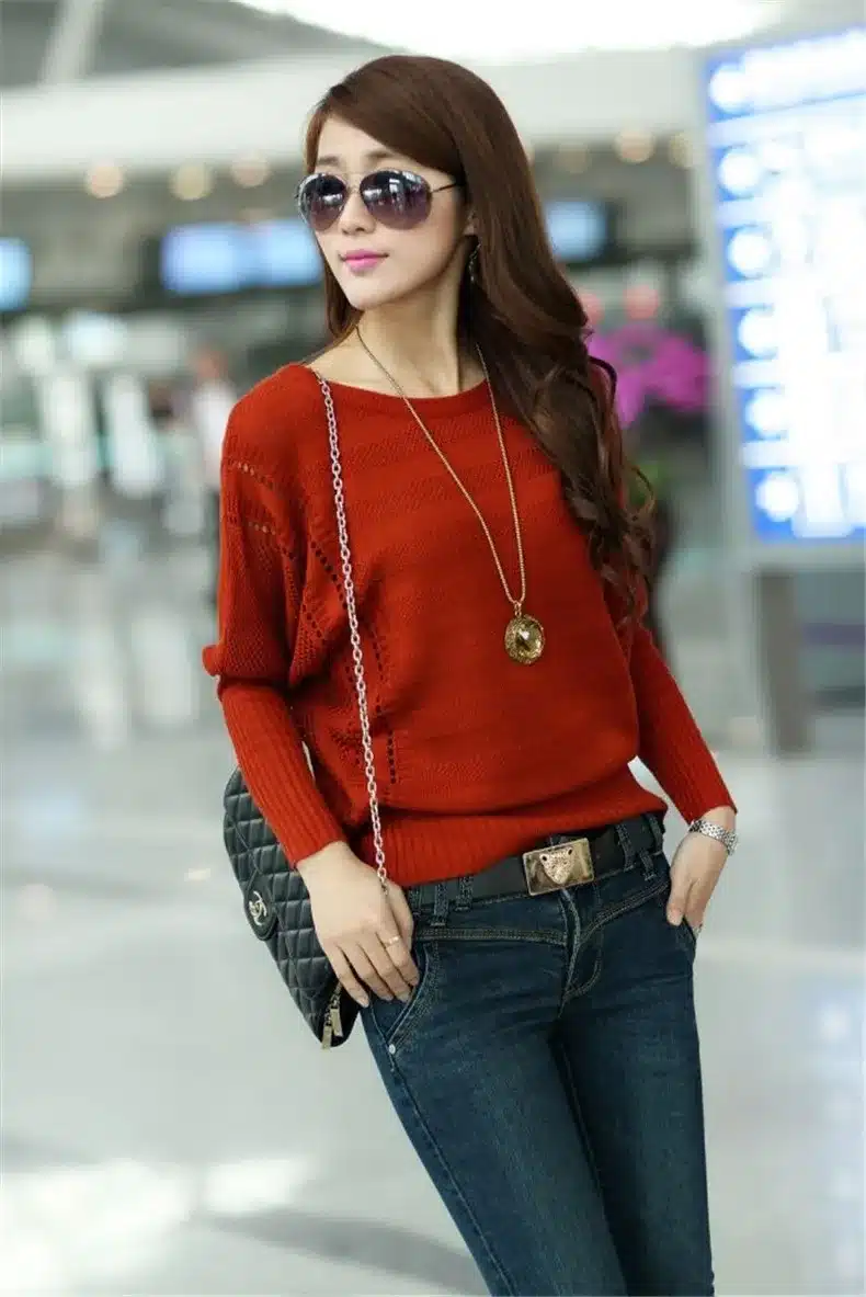 pull femme fashion 2017 winter women sweaters and pullovers long sleeve thin knitted sweater womens pullover woman jersey mujer 16