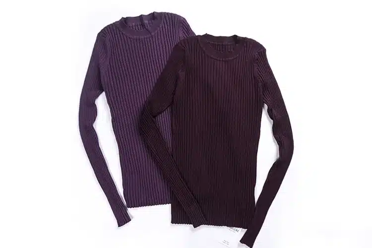 Women Sweater Pullover Basic Knitted Tops Solid Crew Neck Essential Jumper Long Sleeve Ribbed Sweaters Autumn Winter 2017 30