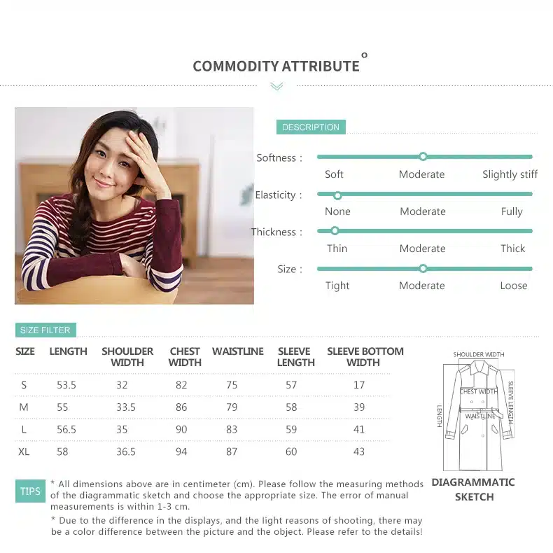 INMAN Women 2017 Autumn NEW All-match Casual O-Neck Striped Pullover Sweater Long Sleeve Autumn Knitting Tops 9