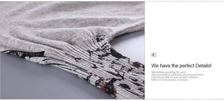 New 2017 Autumn Long Women Sweater Casual Coat Batwing Sleeve Print Women's Sweaters Clothes Pullovers Fashion Pullover Clothing 23