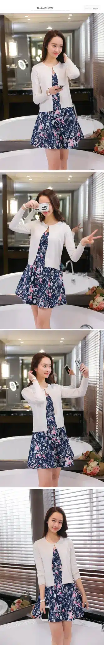 2017 and autumn sweater cardigan dress sunscreen shawl thin coat a long sleeved sweater sweater girl summer air conditioning 24