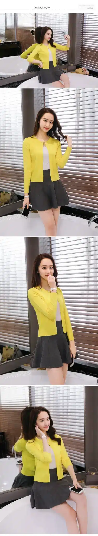 2017 and autumn sweater cardigan dress sunscreen shawl thin coat a long sleeved sweater sweater girl summer air conditioning 25