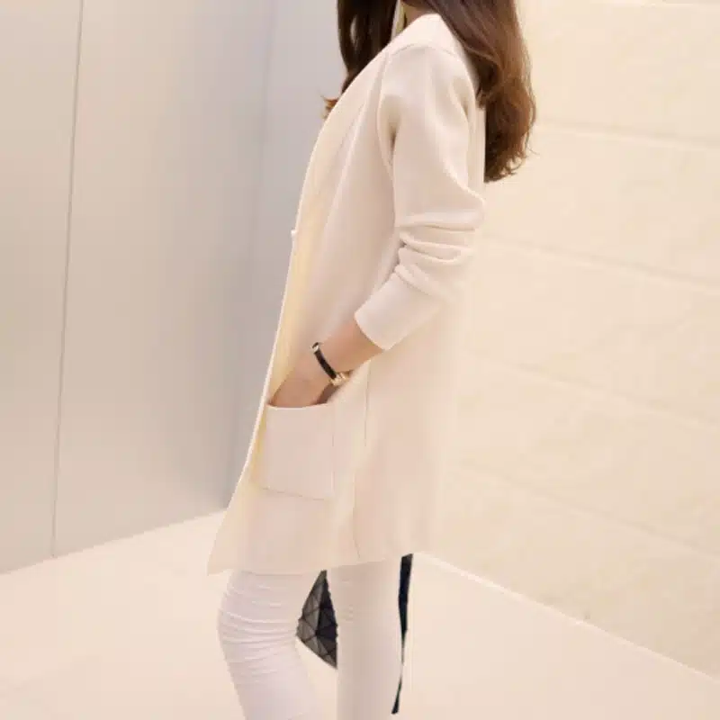 Free Shipping 2017 Spring and Autumn Women's Top Medium-long Cardigan Outerwear Sweater Knitted Cardigan female Sweaters 2