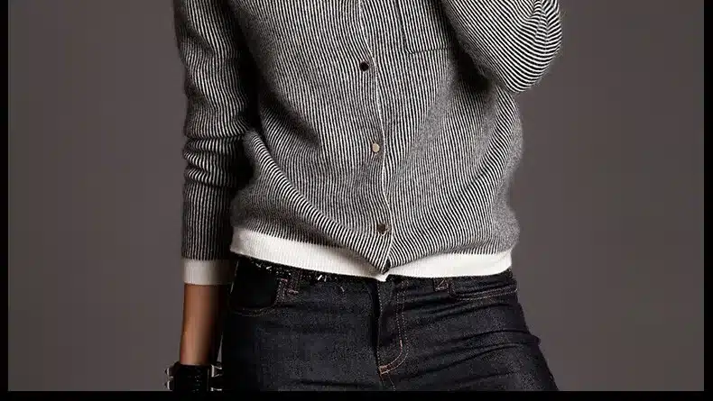 Women's Long Baseball Kitted Cashmere Cardigan Sweater Female Autumn Winter Half Turtleneck Brand New Casual Blue Cardigans 2016 21