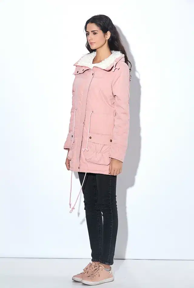 HYDIBER New 2017 Winter Coat Women Slim Plus Size Outwear Medium-Long Wadded Jacket Thick Hooded Cotton Fleece Warm Cotton Parka 14