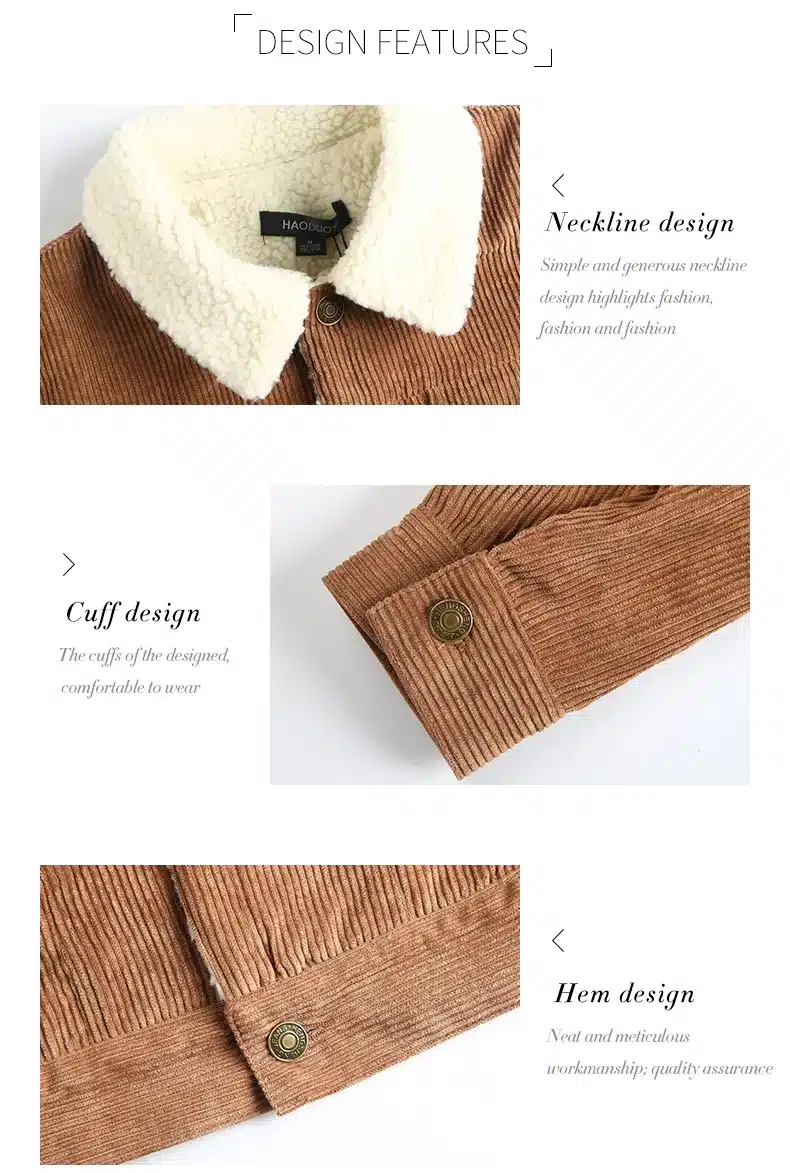 HDY Haoduoyi Winter Solid Color Women Coat Long Sleeve Turn-down Collar Jacket Coat For Female Women Single Breasted Basic Tops 8