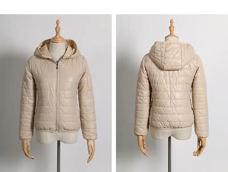 Zipper Hooded Women Winter Jacket 2017 New Brand Spring Autumn Slim Warm Coat Solid Color Short Ladies Padded Fashion Jacket 2