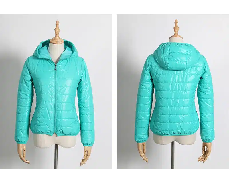 Zipper Hooded Women Winter Jacket 2017 New Brand Spring Autumn Slim Warm Coat Solid Color Short Ladies Padded Fashion Jacket 7