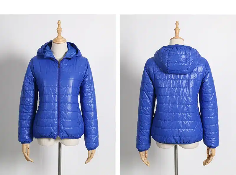 Zipper Hooded Women Winter Jacket 2017 New Brand Spring Autumn Slim Warm Coat Solid Color Short Ladies Padded Fashion Jacket 8