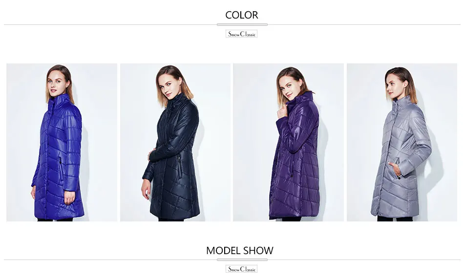 women jacket Spring slim thin coat women solid long parka warm coats outerwear zipper SnowClassic new arrival high quality 2017 12