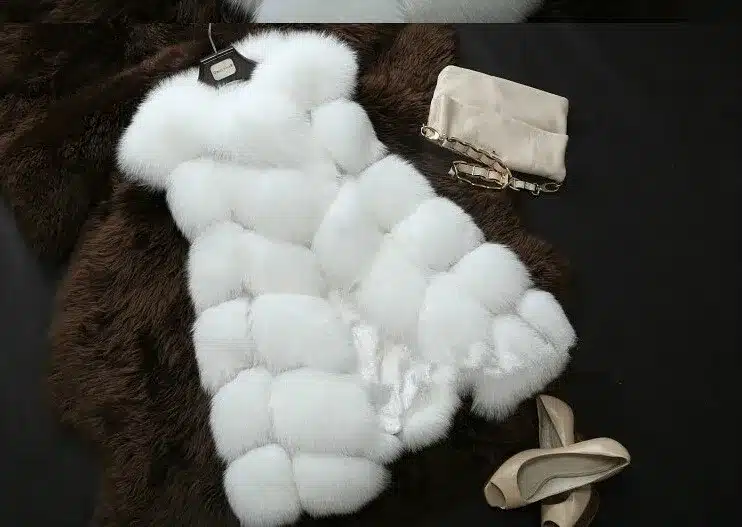 New 2016 Winter Coat Women Fur Vest With a Pocket High-Grade Faux Fur Coat Leisure Women Fox Fur Long Vest S-4XL Size 11