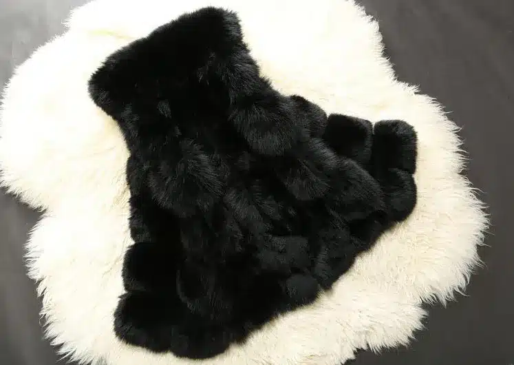 New 2016 Winter Coat Women Fur Vest With a Pocket High-Grade Faux Fur Coat Leisure Women Fox Fur Long Vest S-4XL Size 16