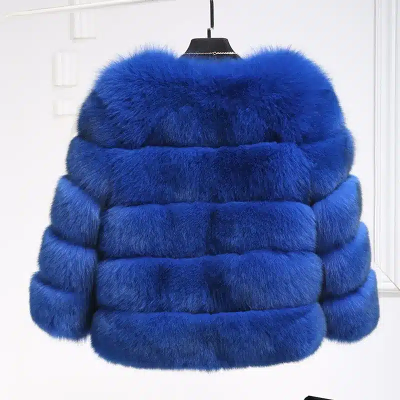 New Arrival 2017 Fashion Women Fur Coat High-Quality Faux Fox Patchwork Fur Short Coat Female Winter Warm Jacket Parka PC148 13