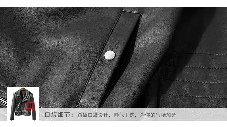JUANTALK Fashion Spring Autumn Women Soft Faux Washed Leather Jacket Long Sleeve Zipper Detachable Motorcycle PU Jackets Coat 25