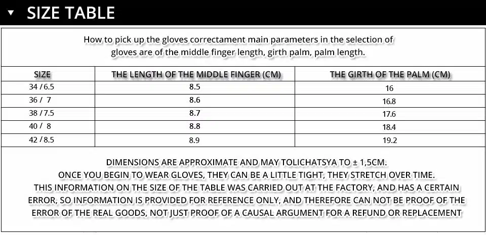 Special promotions fashion Female gloves,Genuine Leather,Length 25 cm,Black leather gloves,Ladies gloves, winter Women's Gloves 3