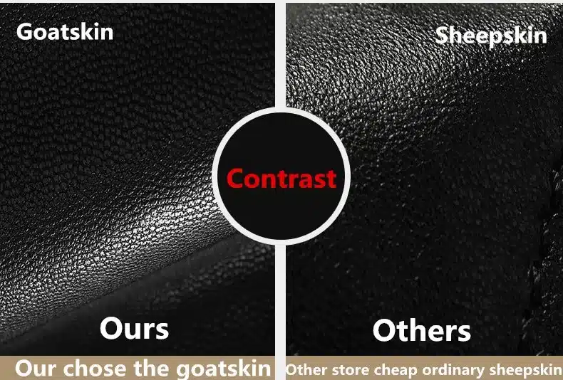 Gours Women's Winter Genuine Leather Gloves Brand White Black Touch Screen Gloves Ladies Girls Goatskin Bow Cute Mittens GSL009 7