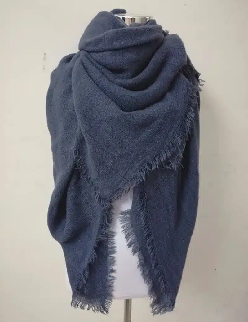 Za Solid Scarf Women bufandas mujer 2016 black fashion warm women scarves winter scarf wrap shawl Blanket Scarf Luxury Brand 16