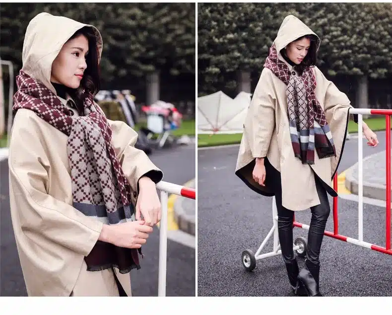 [AETRENDS] 2017 New Winter Women's Scarves Cashmere Plaid Scarf Double Sides Pashmina Shawl Z-3424 13