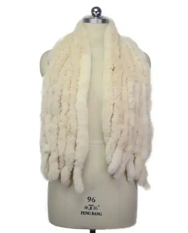 Fashion Women Scarf Classic 8 Vertical Bars Wrap Scarf Long Scarves 145cm*27cm Ladies Winter Real Rex Rabbit Fur Scarves LX00856 60