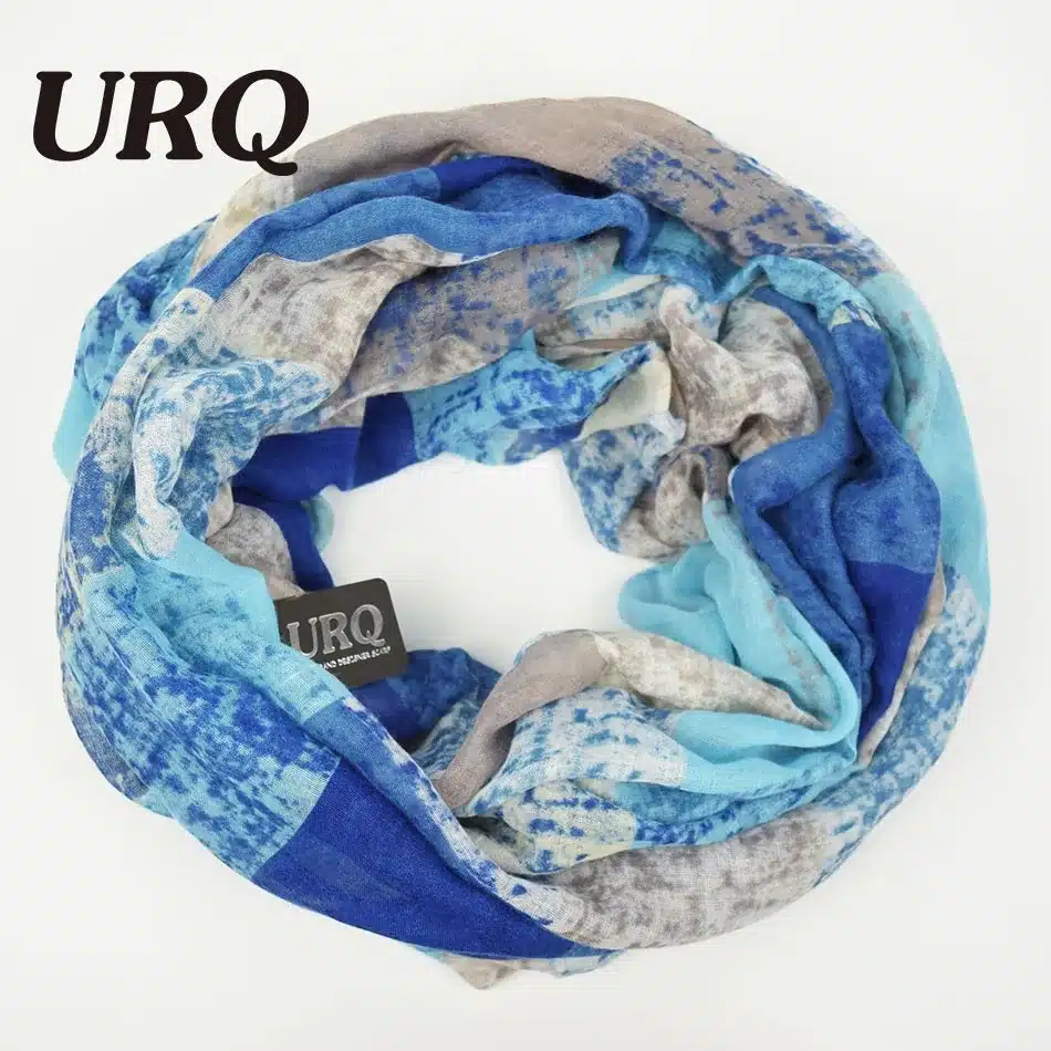 Winter Tube Scarves Warm For Women 2016 New Design plaid lady Ring Scarfs Infinity Scarf muffler V8A18430 5