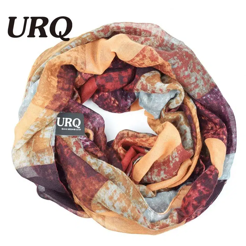 Winter Tube Scarves Warm For Women 2016 New Design plaid lady Ring Scarfs Infinity Scarf muffler V8A18430 7