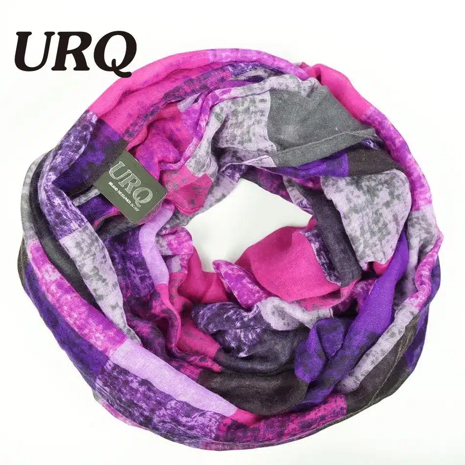 Winter Tube Scarves Warm For Women 2016 New Design plaid lady Ring Scarfs Infinity Scarf muffler V8A18430 11