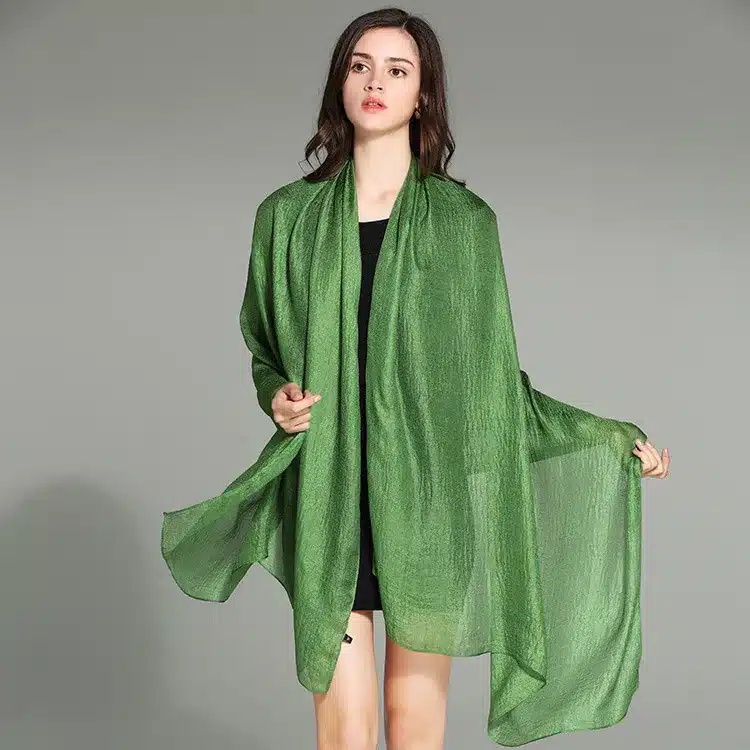 New 185*100cm Pearl Solid Linen Silk Scarf Shawl Autumn Winter Scarf Women Beautiful Scarves warp Echarpes Foulards Femme 10