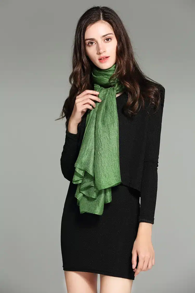 New 185*100cm Pearl Solid Linen Silk Scarf Shawl Autumn Winter Scarf Women Beautiful Scarves warp Echarpes Foulards Femme 12