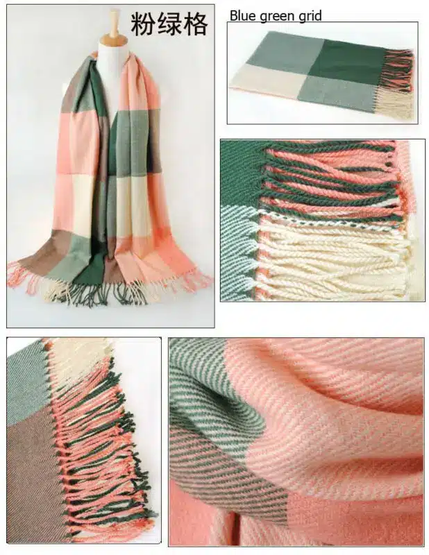 Scarf Women Winter Cachecol Women European And American Style !2017 Winter Light Fringe Scarves Long Shawl Tassel Cashmere Cg 9