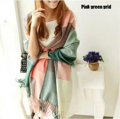 Scarf Women Winter Cachecol Women European And American Style !2017 Winter Light Fringe Scarves Long Shawl Tassel Cashmere Cg 13