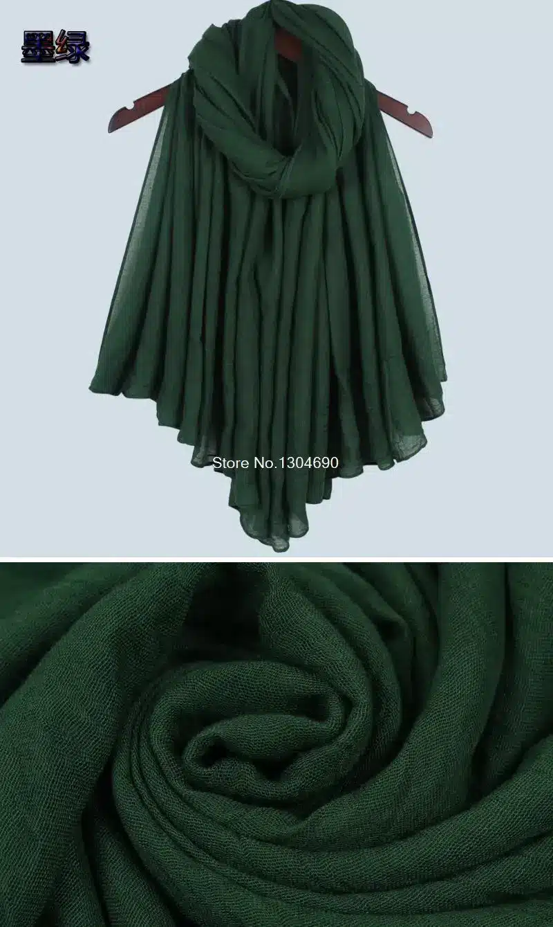 Autumn 2017 New Arrival Scarf Women Dress Scarves Winter Warm Cotton Wraps Solid Colors Apparel Accessories 27