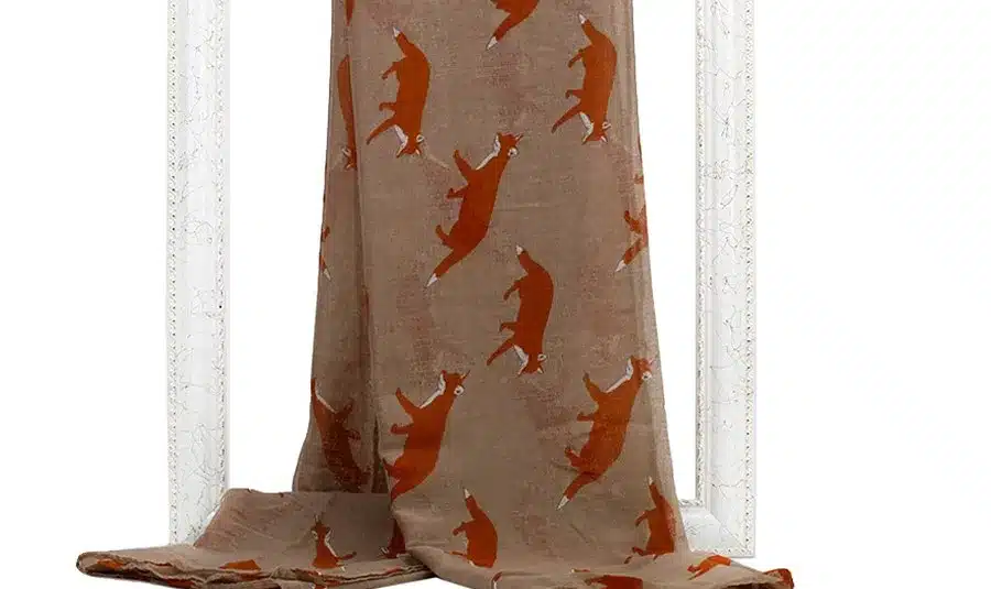 Ladybro Brand Infinity Loop Scarf For Women Autumn Winter Scarves Ring Scarf Long Shawl Lady Fox Print Pashmina Scarves Female 20