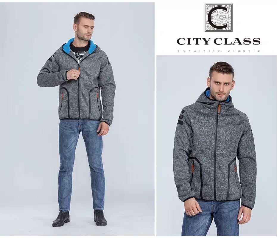 CITY CLASS 2016 Autumn Winter Men's Hoodies of Brand Clothing Harajuku HipHop Sweatshirts for Male Outerwear Waterproof zip 2766 19
