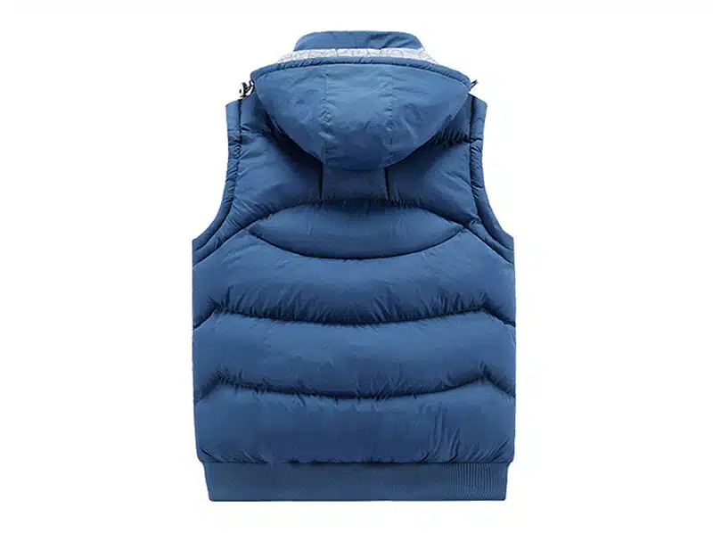 Fashion Sleeveless Jacket 2017 Men Thickening 100% Cotton Vest Hat Hooded Warm Vest Winter Waistcoat Men Casual Windbreaker 23