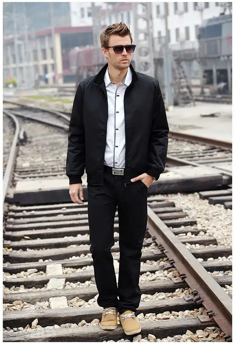 Big Size 4XL 5XL Mens Spring Summer Jackets Casual Thin Male Windbreakers College Bomber Black Windcheater Hommes Varsity Jacket 32