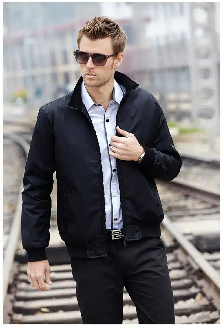 Big Size 4XL 5XL Mens Spring Summer Jackets Casual Thin Male Windbreakers College Bomber Black Windcheater Hommes Varsity Jacket 33