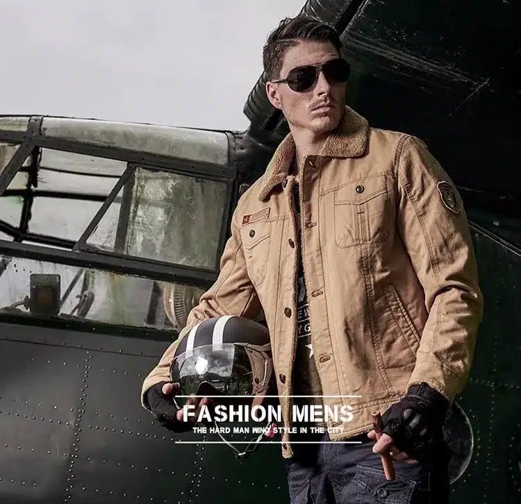 2016 LetsKeep new winter Bomber Jackets Men Army Outerwear tactical jackets mens cotton thick fur collar warm coats M-5XL, MA234 8