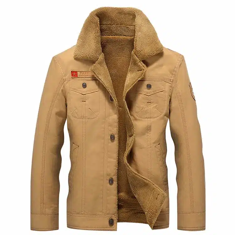 2016 LetsKeep new winter Bomber Jackets Men Army Outerwear tactical jackets mens cotton thick fur collar warm coats M-5XL, MA234 12